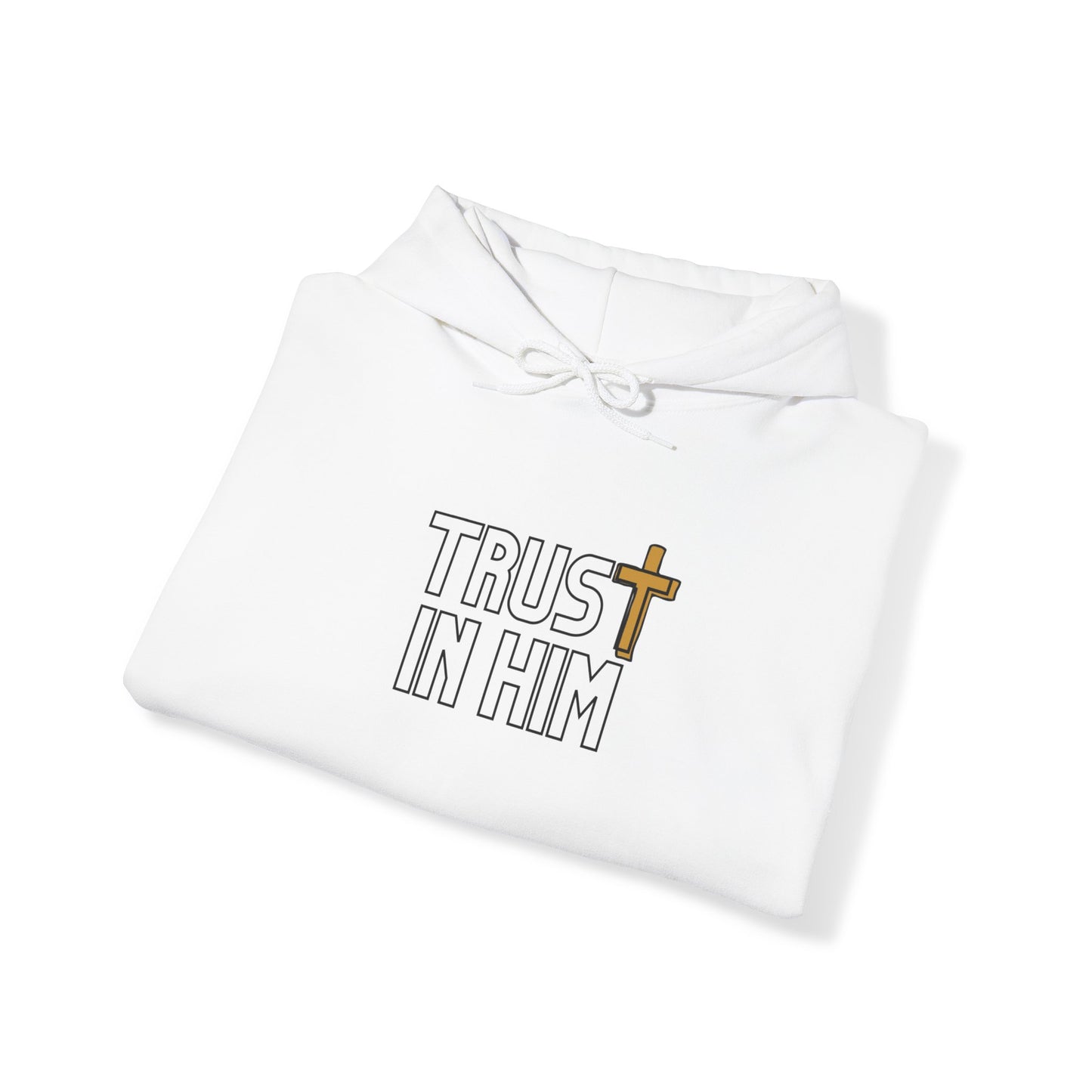 Trust In Him Unisex Heavy Blend™ Hooded Sweatshirt