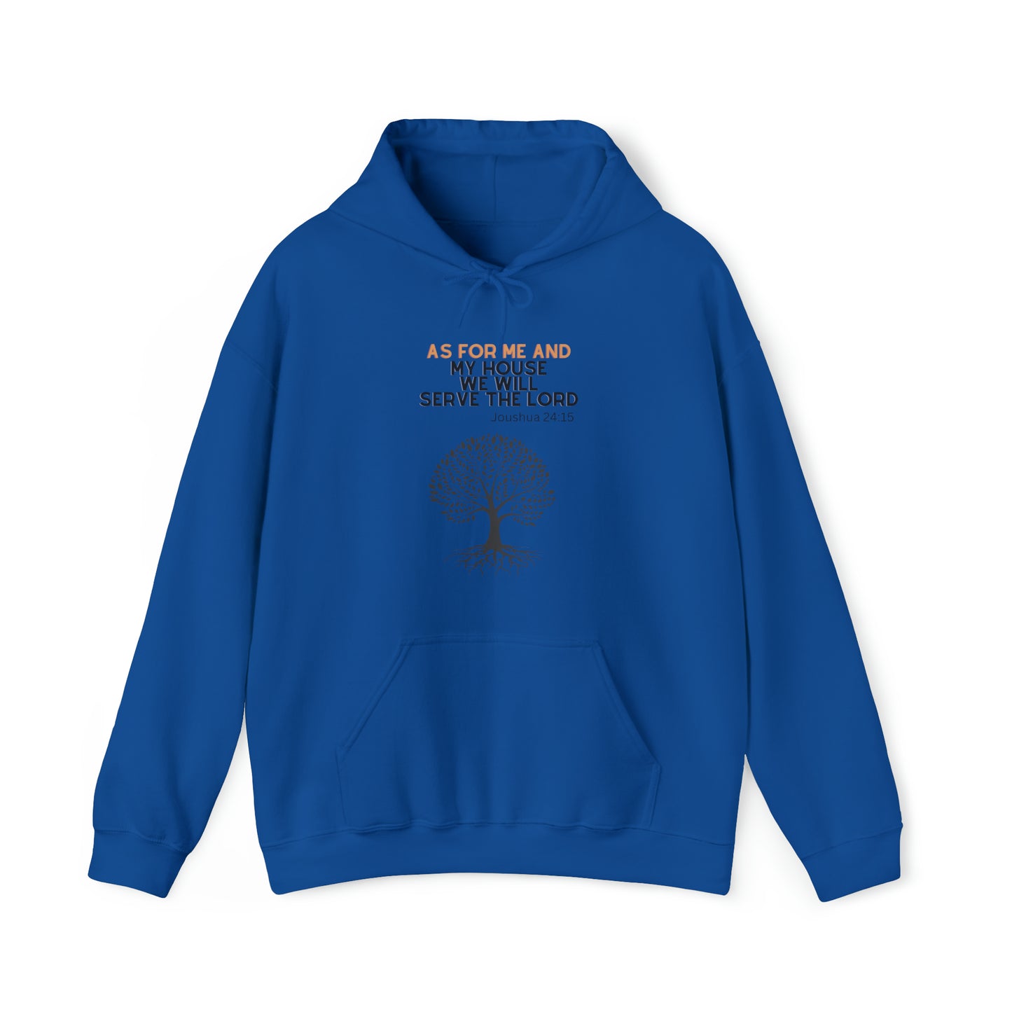 As for me and my family Unisex Heavy Blend™ Hooded Sweatshirt